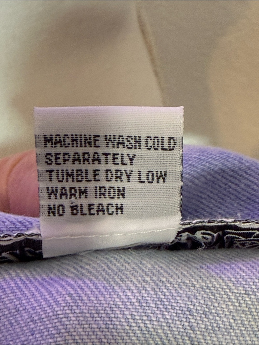 Vintage Light Blue Western Denim Button-Up Vest (B2) - Picture 7 of 8